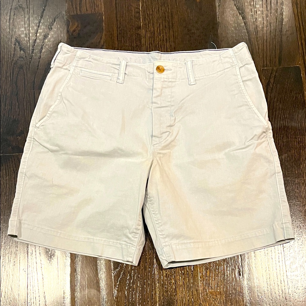 American Eagle Outfitters light blue  Flat Front Shorts